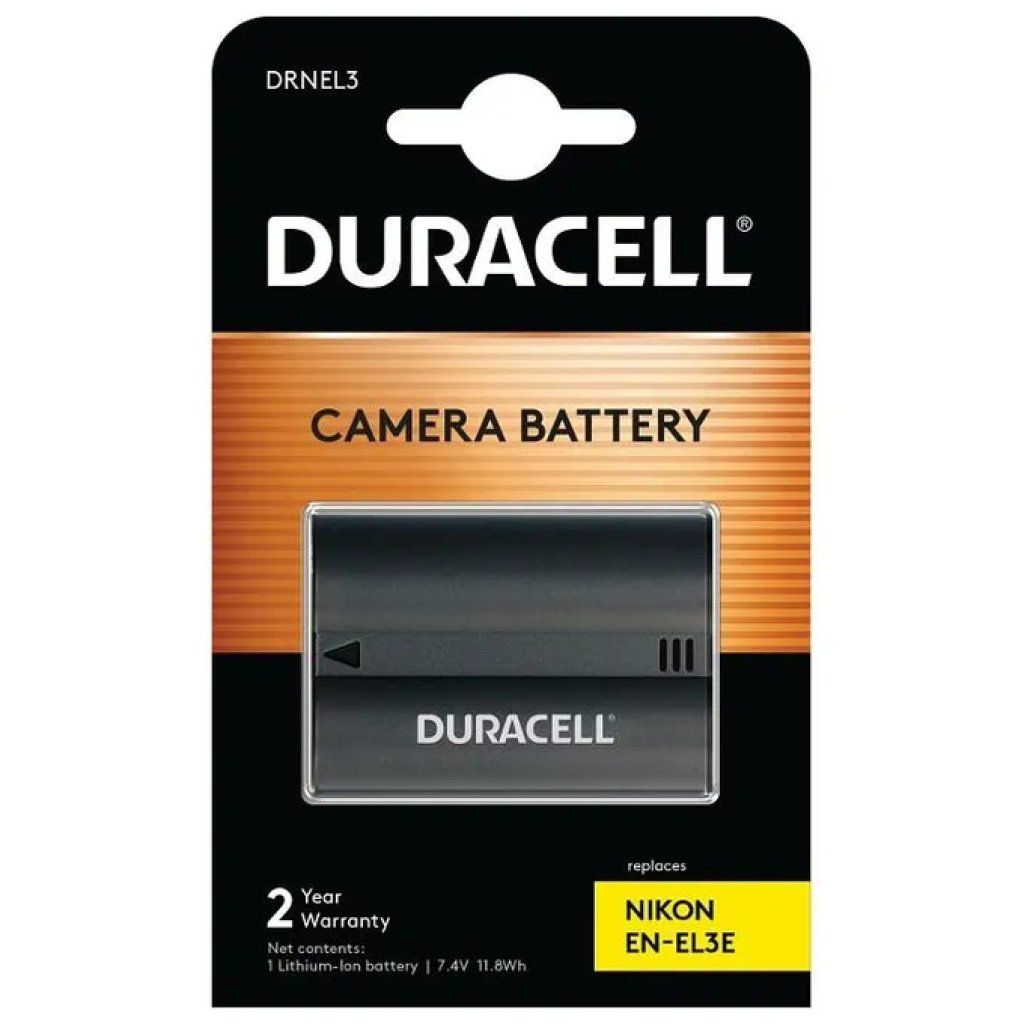 Duracell DRNEL3 Batteria Nikon EN-EL3e 7,4 V 1600 mAh