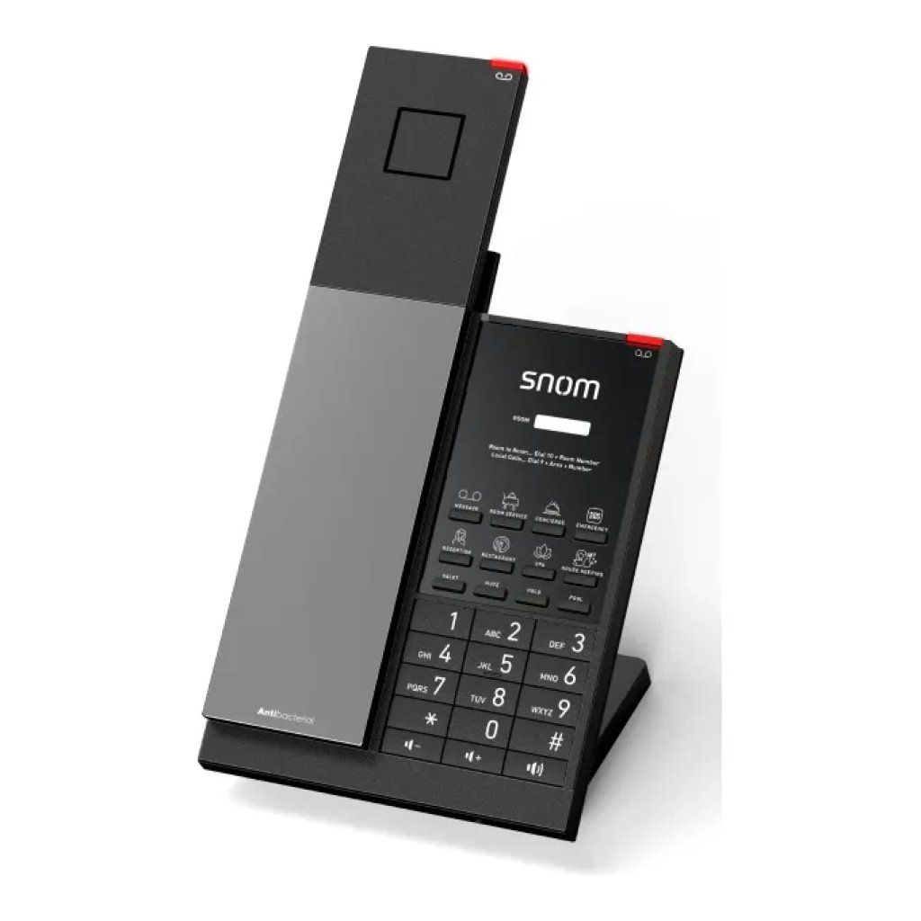 SNOM Telefono IP Snom HD351A DECT Nero con Vivavoce