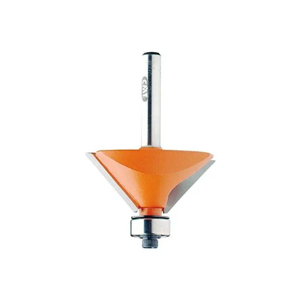CMT Orange Tools 736.280.11 – Fresa per smussare 45°, 31,7 mm, gambo 6 mm
