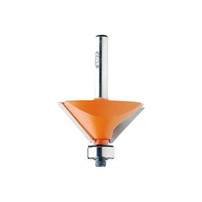 CMT Orange Tools 736.280.11 – Fresa per smussare 45°, 31,7 mm, gambo 6 mm