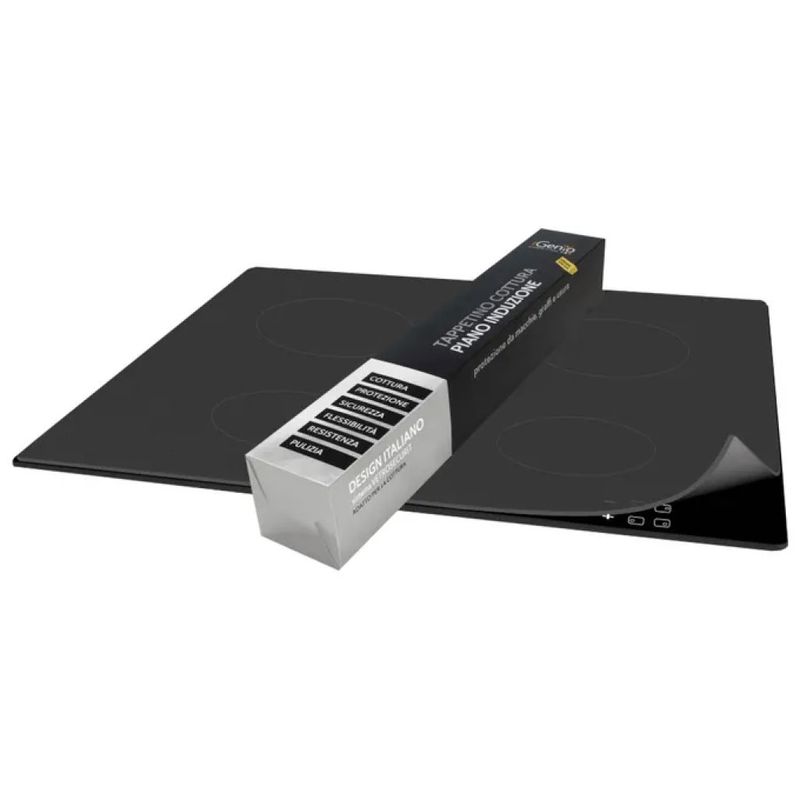 I-GENIO 267 Tappetino per Piano a Induzione Nero Fumé 60 × 52 cm