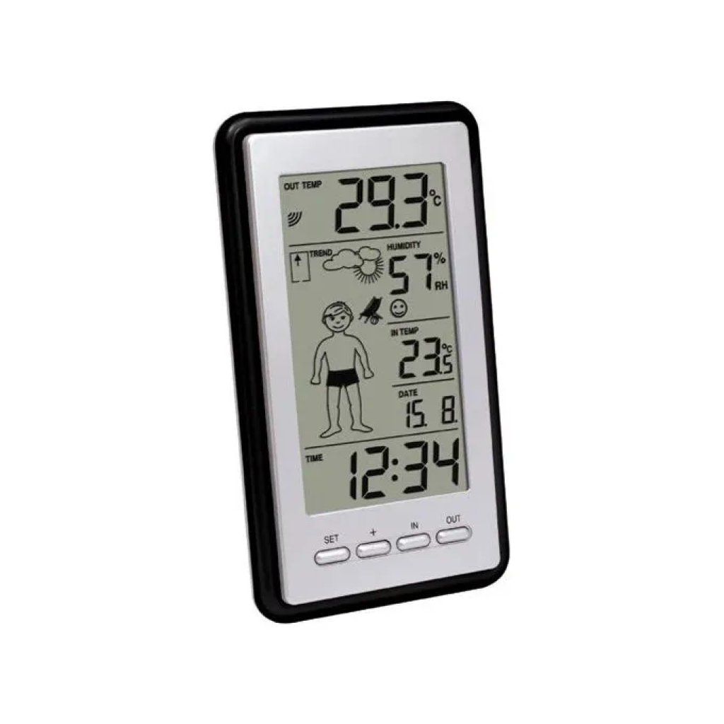 Technoline WS 9632 Stazione Meteo Radiocontrollata Nera Technoline WS 9632 Stazione Meteo Radiocontrollata Nera