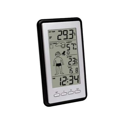 Technoline WS 9632 Stazione Meteo Radiocontrollata Nera Technoline WS 9632 Stazione Meteo Radiocontrollata Nera