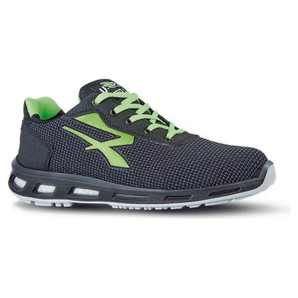 U-Power Strong RL20356 Scarpe Antinfortunistiche S3 SRC, Grigio-Verde, Taglia 45