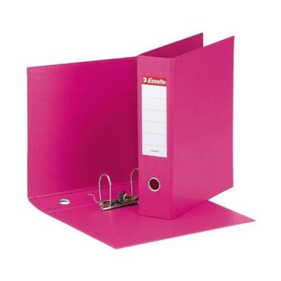Esselte Eurofile – confezione da 6 registratori fucsia, dorso 8 cm