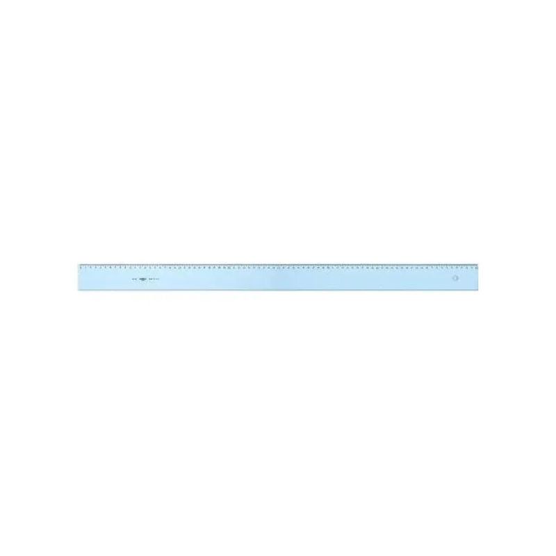 Arda Linea Uni – Riga graduata per disegno tecnico, 80 cm, fumé trasparente