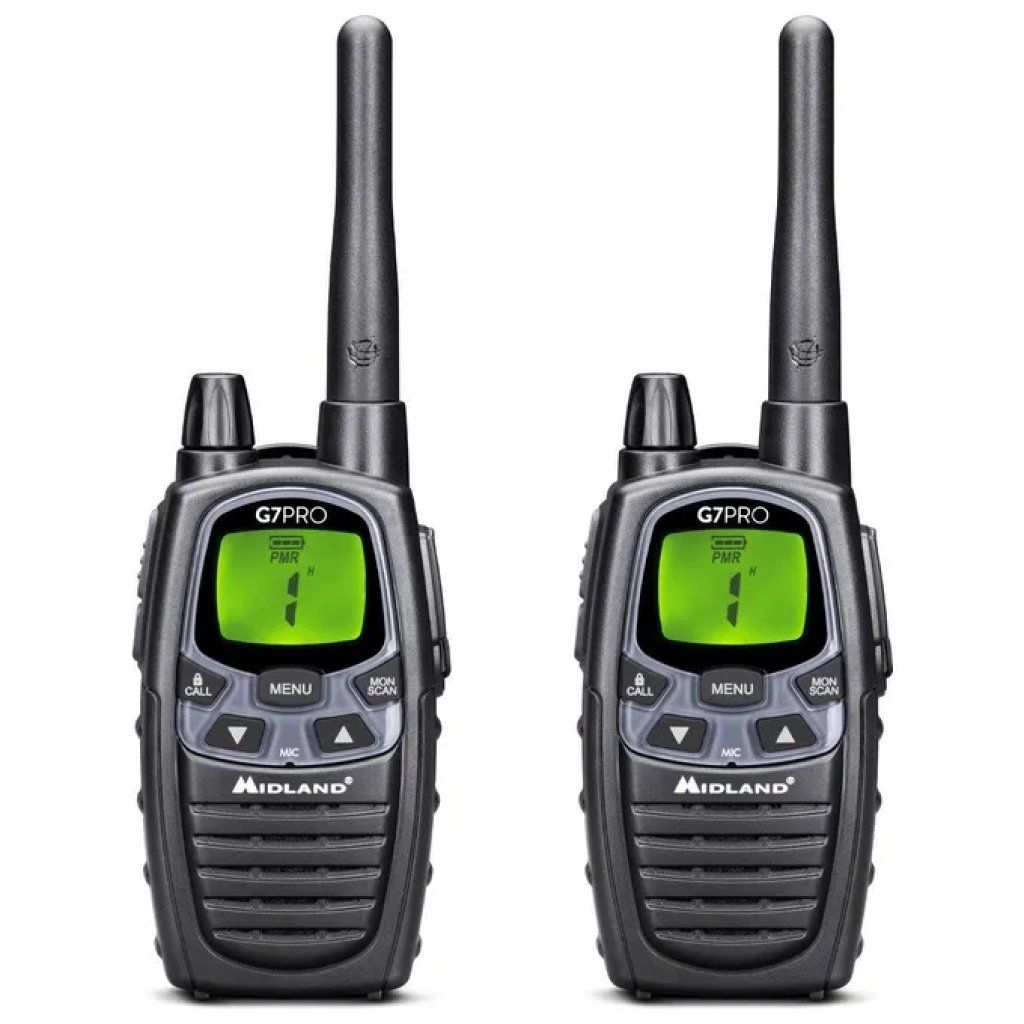 Midland G7 PRO Coppia di Ricetrasmittenti PMR446 Midland G7 PRO Coppia di Ricetrasmittenti PMR446