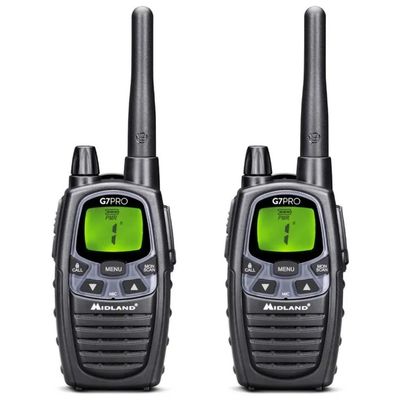 Midland G7 PRO Coppia di Ricetrasmittenti PMR446 Midland G7 PRO Coppia di Ricetrasmittenti PMR446