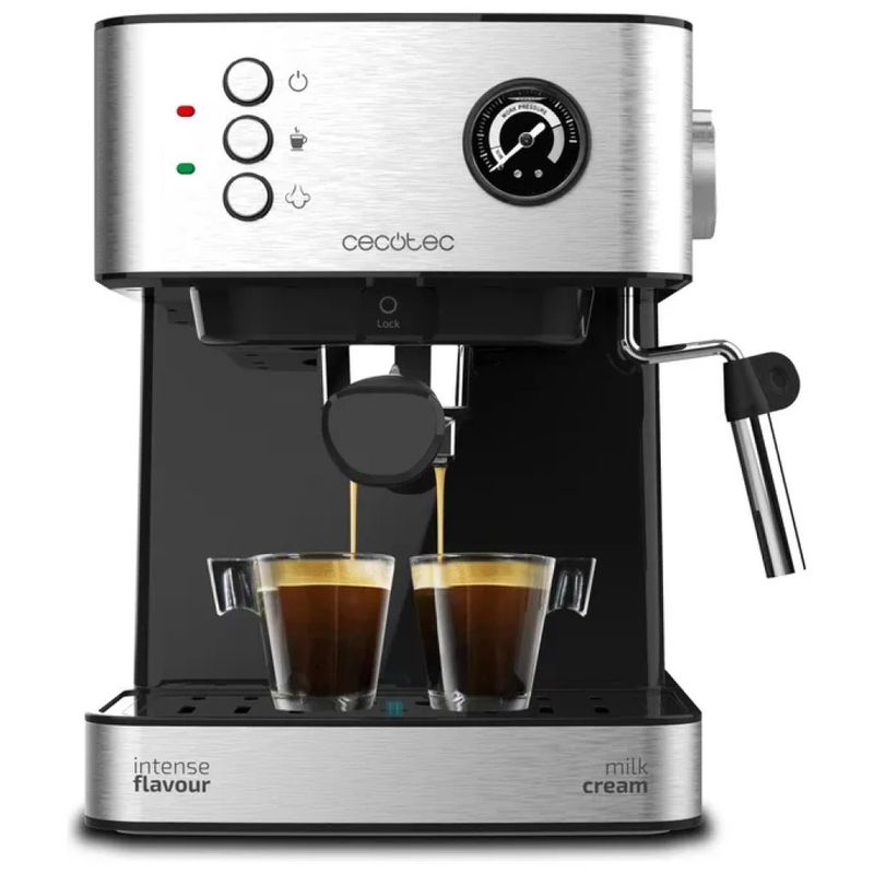 Cecotec Power Espresso 20 Profesional – Macchina per caffè espresso 850 W, 20 bar, 1,5 L