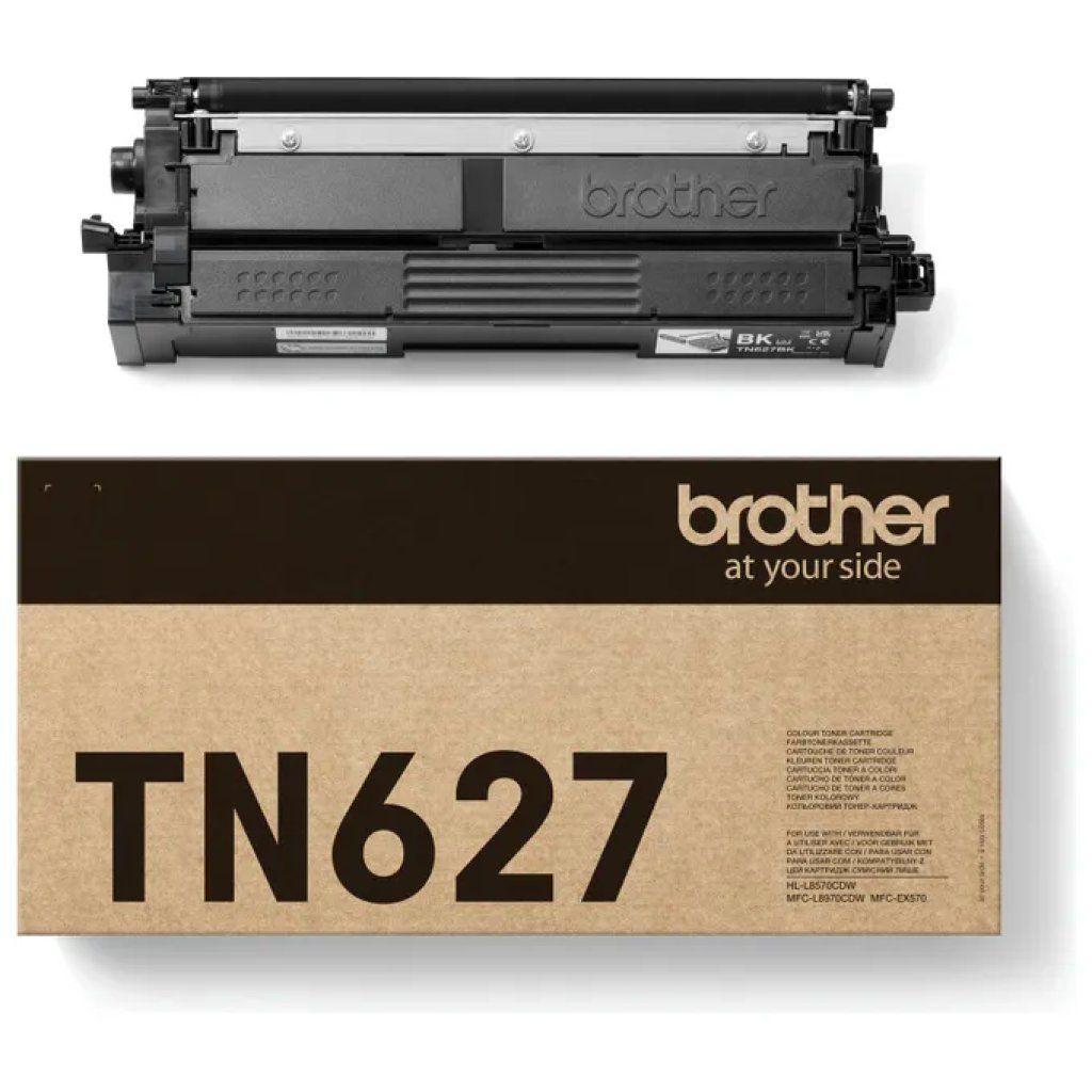 Brother TN-627BK Toner Nero Originale – 10.000 Pagine Brother TN-627BK Toner Nero Originale – 10.000 Pagine