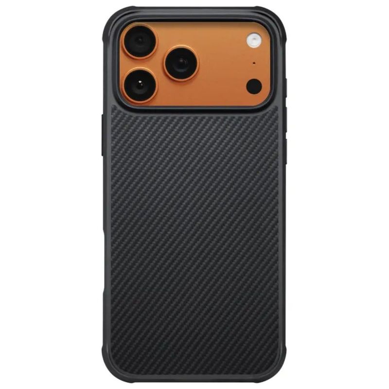 PITAKA KI1701MGP Cover MagSafe per iPhone 17 Pro – Nero e Grigio