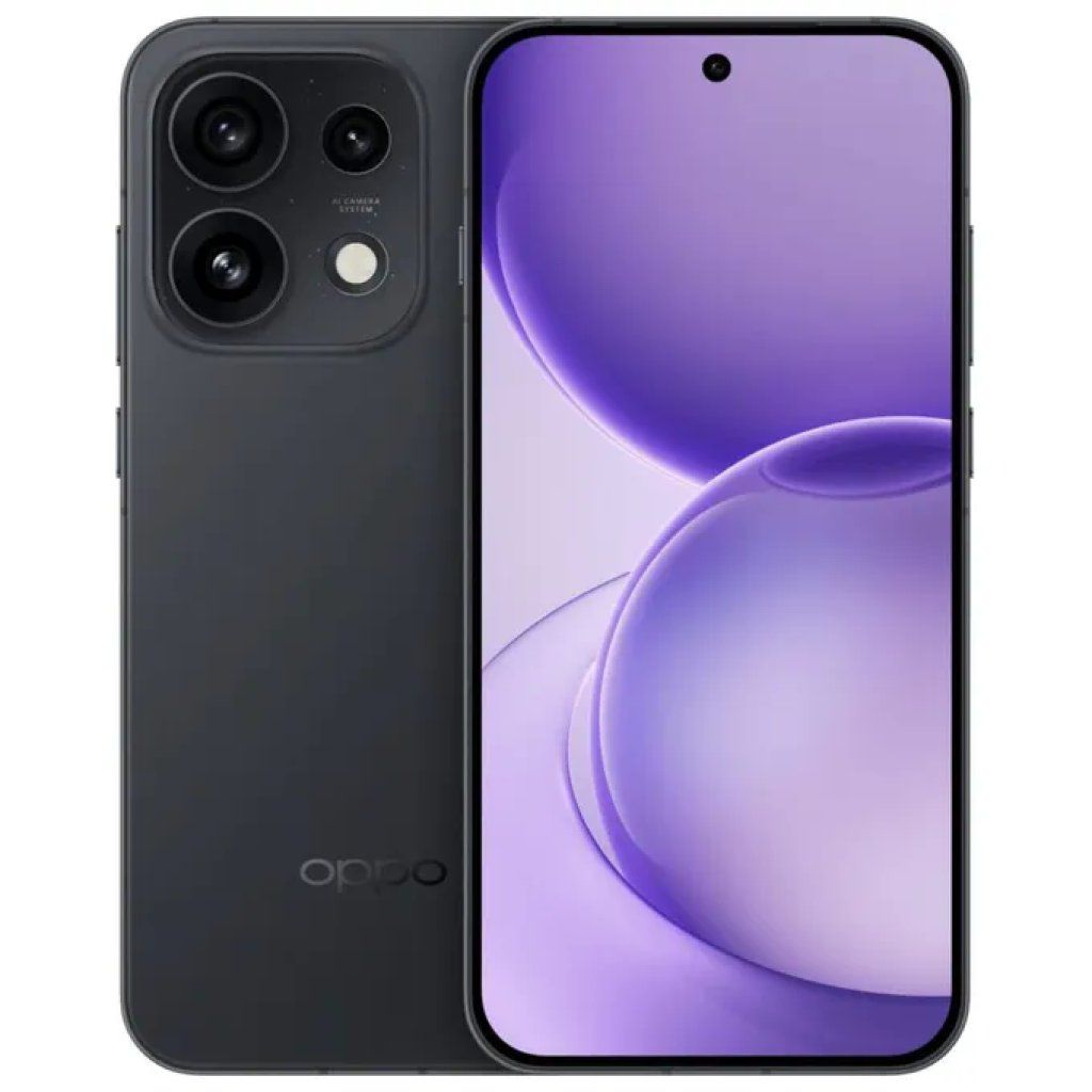 OPPO Reno16 FS 5G Smartphone AMOLED Purple Black con Cover Magnetica