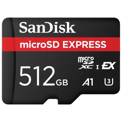 SanDisk microSDXC 512 GB U3 A1 – SDSQXFN-512G-GN4NN