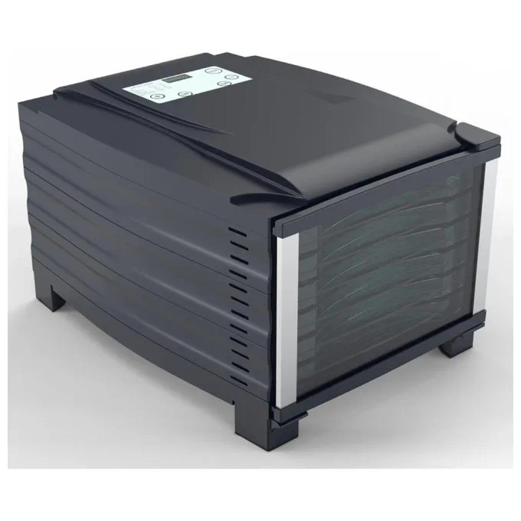 R.G.V. RGV Digital Dried Essiccatore Alimentare 800 W, 6 Piani, Nero
