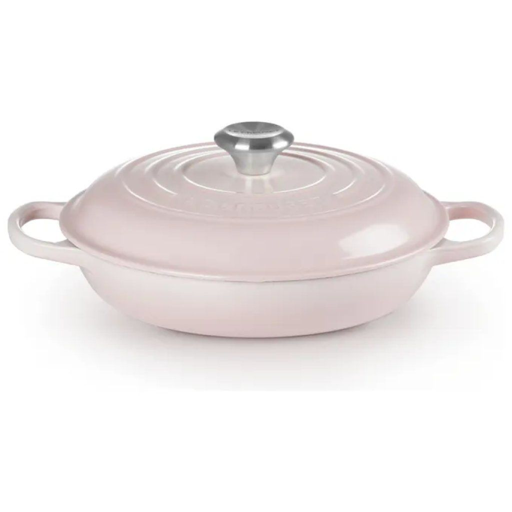 Le Creuset tegame basso rotondo in ghisa 26 cm, 2,2 L, Shell Pink Le Creuset tegame basso rotondo in ghisa 26 cm, 2,2 L, Shell Pink