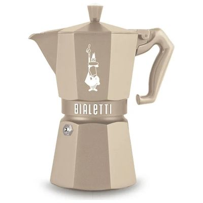 Bialetti Moka Exclusive Induction 6 Tazze Sabbia