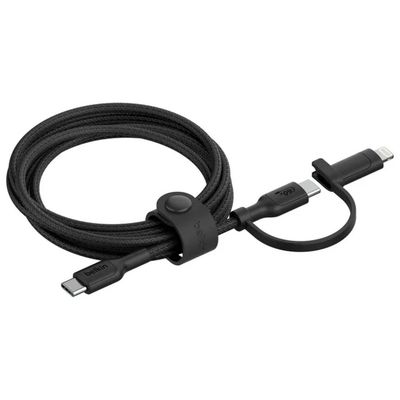 Belkin BoostCharge Pro – cavo USB-C a Lightning da 1,5 m, 60 W, nero