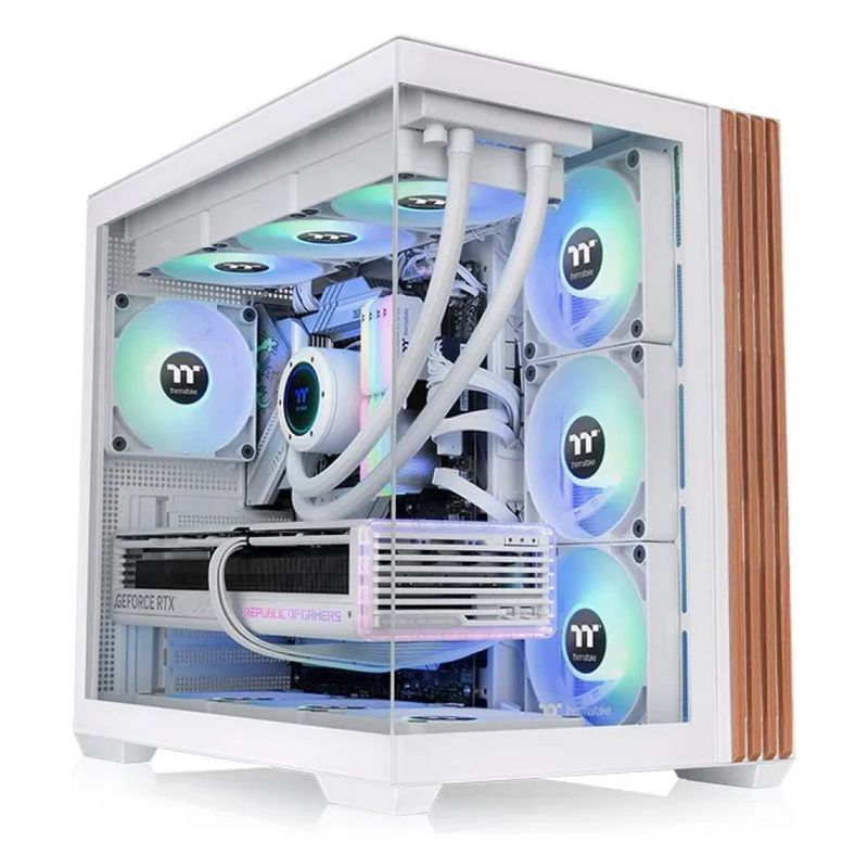 Thermaltake View 380 WS ARGB Snow White – Case Midi Tower