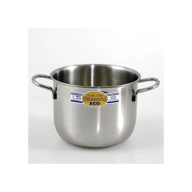 SACIM 202 Eco Pentola in Acciaio Inox 18/10 28 cm