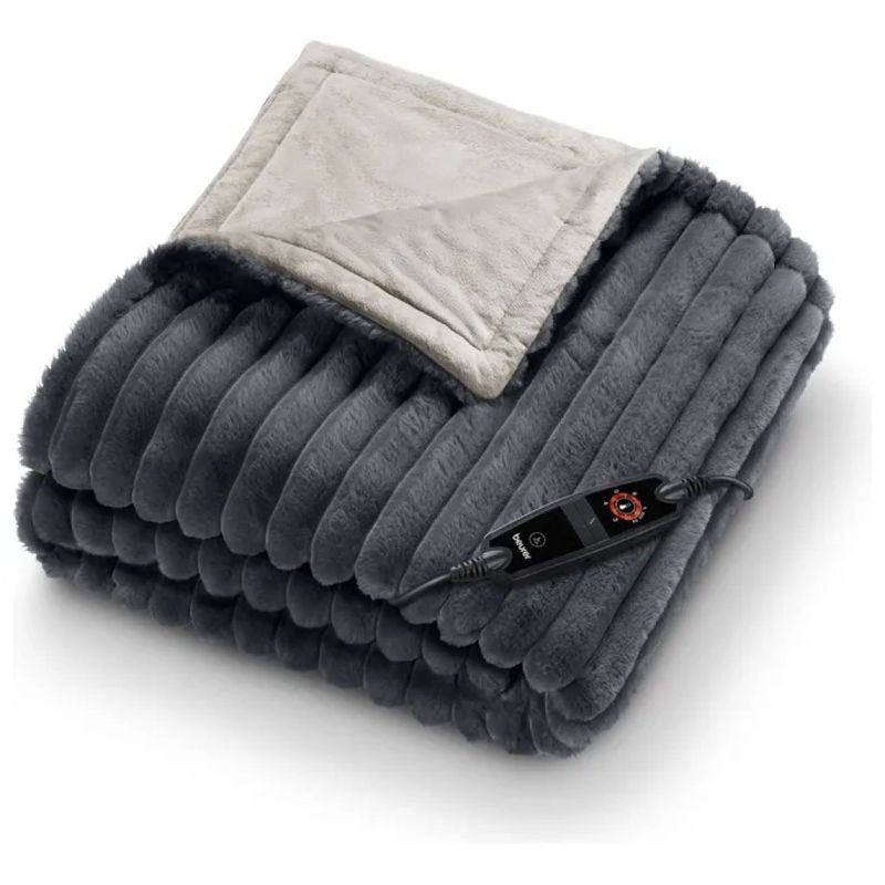 Beurer HD 82 Stockholm Coperta Termica 130 x 180 cm Grigia Beurer HD 82 Stockholm Coperta Termica 130 x 180 cm Grigia
