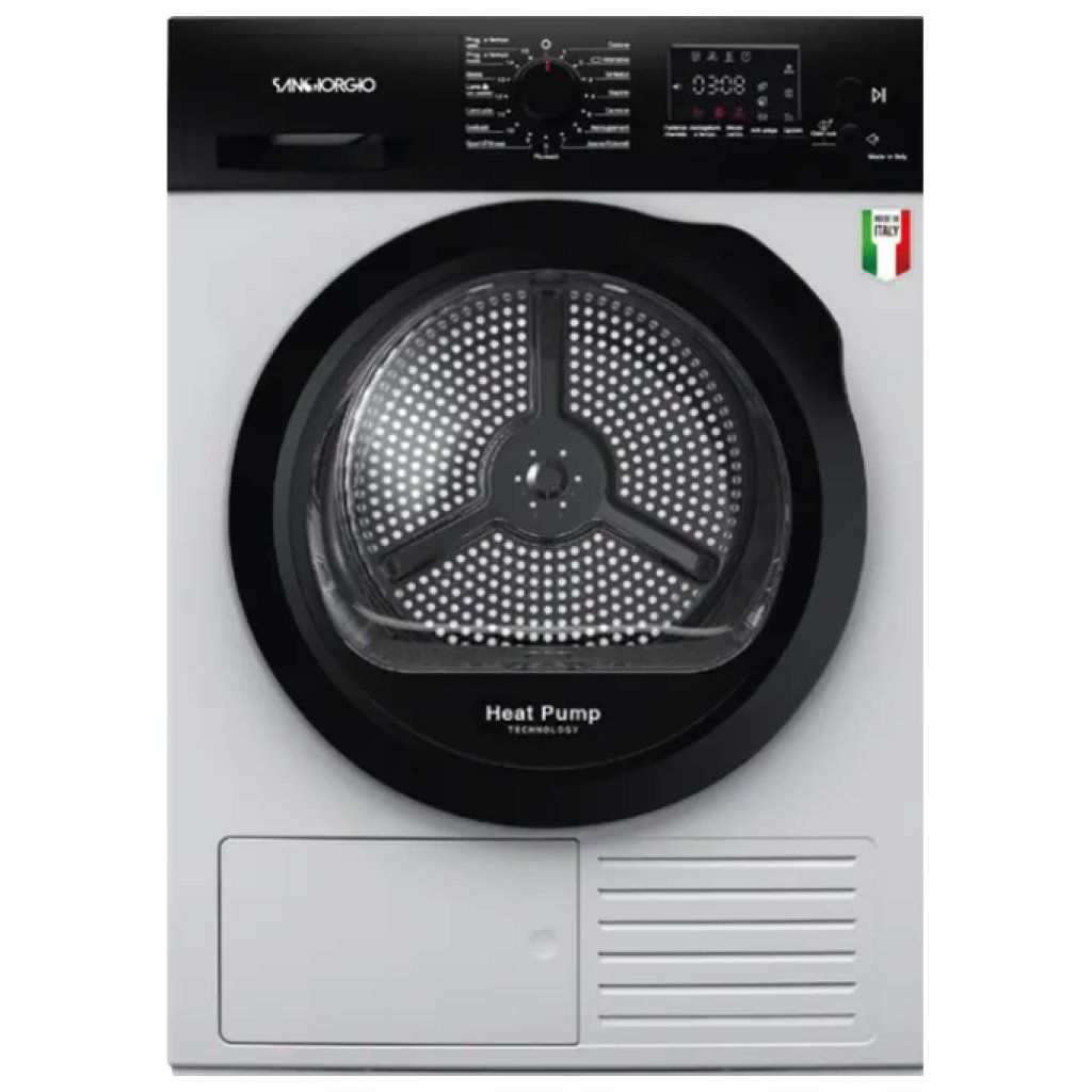 SanGiorgio SDR8I Asciugatrice 8 kg a Pompa di Calore