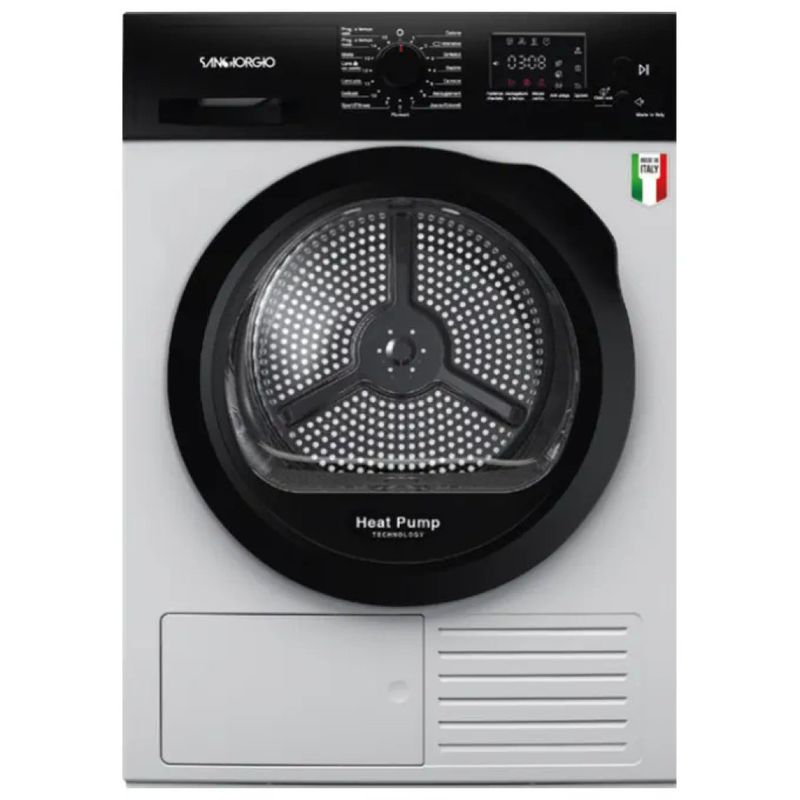 SanGiorgio SDR8I Asciugatrice 8 kg a Pompa di Calore
