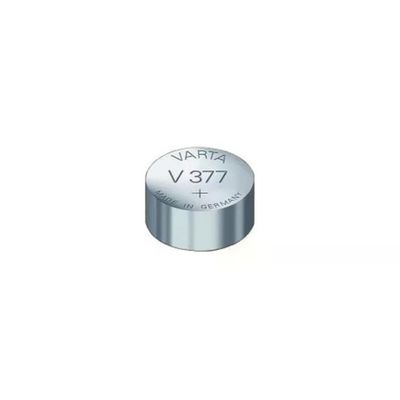 VARTA V377 SR66 – Pila a bottone all’ossido d’argento 1,55 V, 27 mAh VARTA V377 SR66 – Pila a bottone all’ossido d’argento 1,55 V, 27 mAh