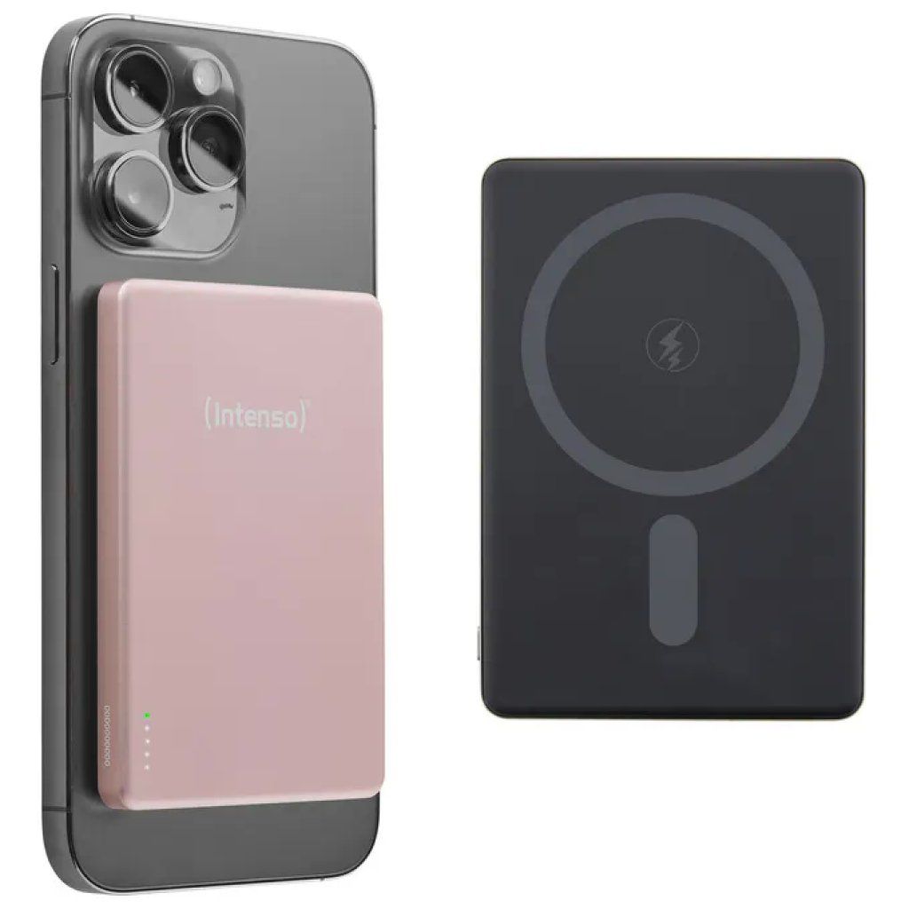 Intenso MW5000 Power Bank Wireless 5000 mAh Rosa Intenso MW5000 Power Bank Wireless 5000 mAh Rosa
