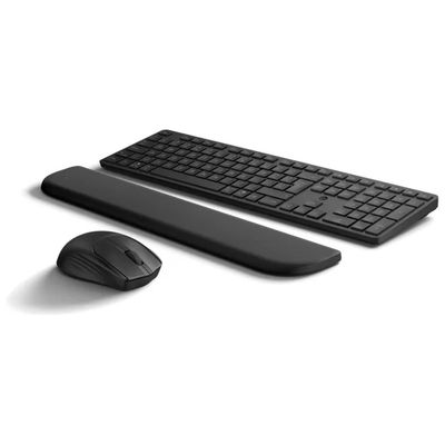 HP 580C Tastiera e Mouse Wireless Multidispositivo con Poggiapolsi – Nero HP 580C Tastiera e Mouse Wireless Multidispositivo con Poggiapolsi – Nero