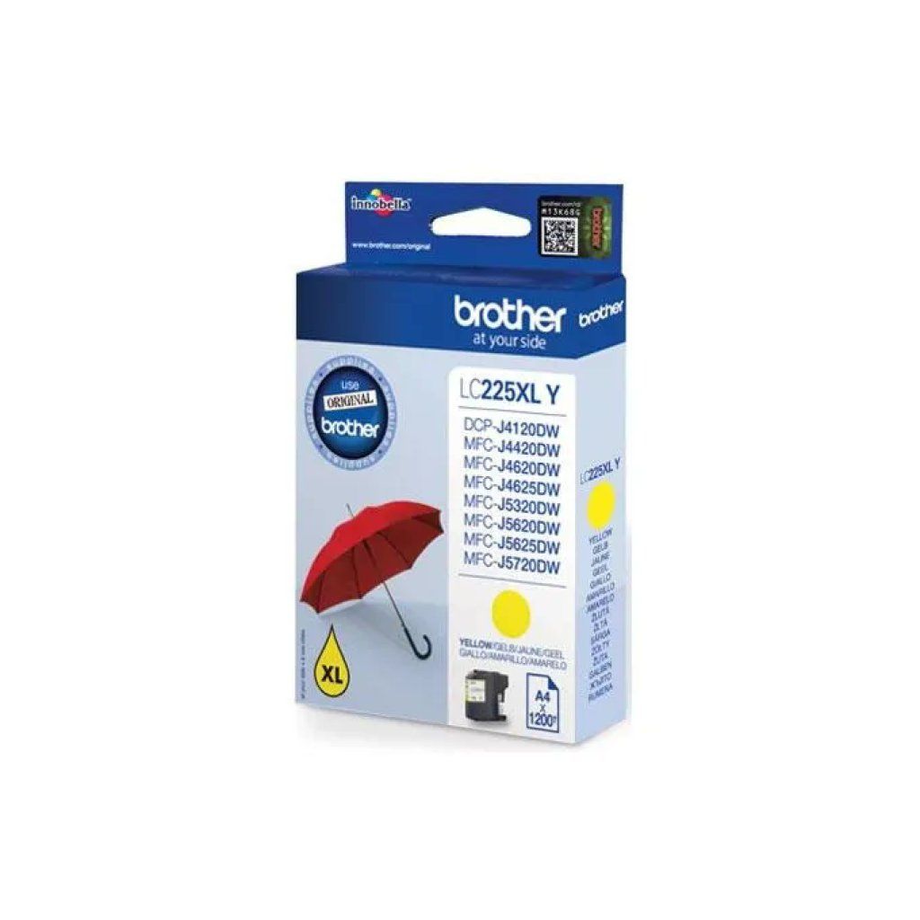 Brother LC225XLC Cartuccia Inkjet Ciano XL – 1.200 pagine