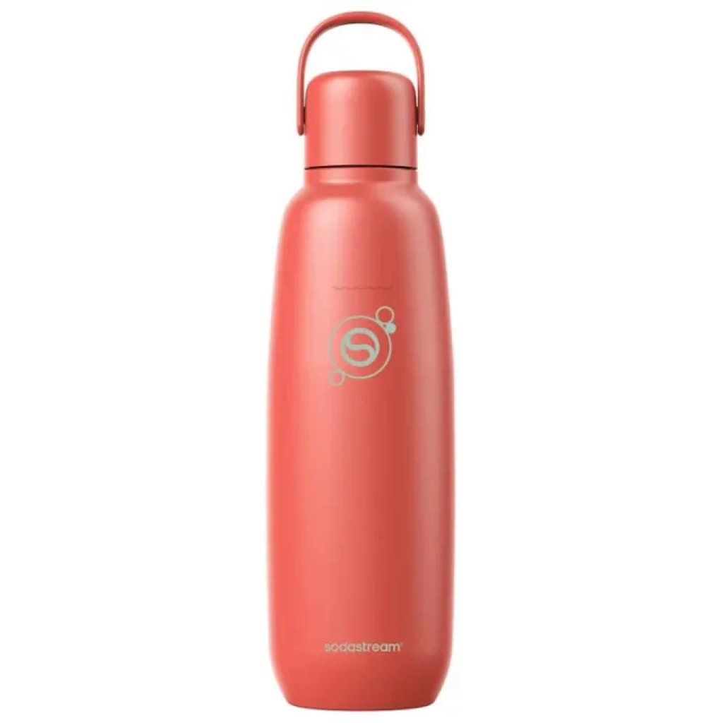 SodaStream Fizz&Go Borraccia Termica 0,9 L in Acciaio Inox Papaya SodaStream Fizz&Go Borraccia Termica 0,9 L in Acciaio Inox Papaya