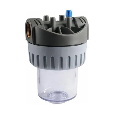 CARRIERI Filtro acqua Carrieri da 5” con vaso trasparente, senza cartuccia