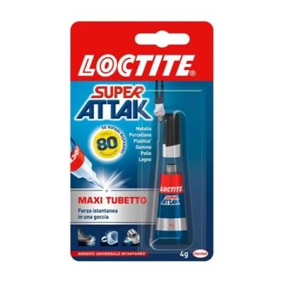 SUPER ATTACK Loctite Super Attak Colla Istantanea Liquida 4 g SUPER ATTACK Loctite Super Attak Colla Istantanea Liquida 4 g