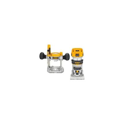 DeWALT D26204K Elettrofresatrice 900 W con Base Fissa e a Tuffo