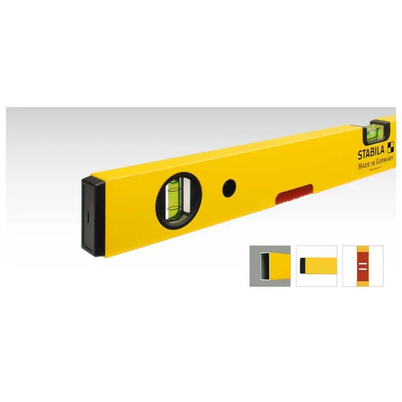 STABILA 02875 Livella Magnetica da Falegname 80 cm