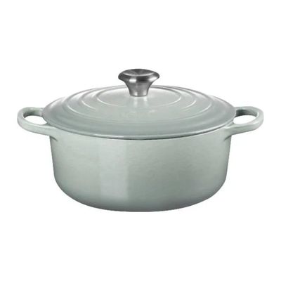 Le Creuset Cocotte Rotonda Evolution 2,4 L in Ghisa Vetrificata – Sea Salt Le Creuset Cocotte Rotonda Evolution 2,4 L in Ghisa Vetrificata – Sea Salt
