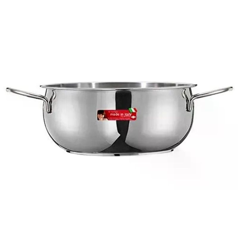 Inoxriv River Casseruola in Acciaio Inox 22 cm