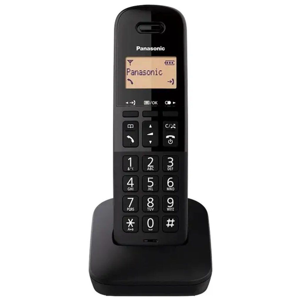Panasonic KX-TGB610JTB Telefono Cordless DECT Nero Panasonic KX-TGB610JTB Telefono Cordless DECT Nero