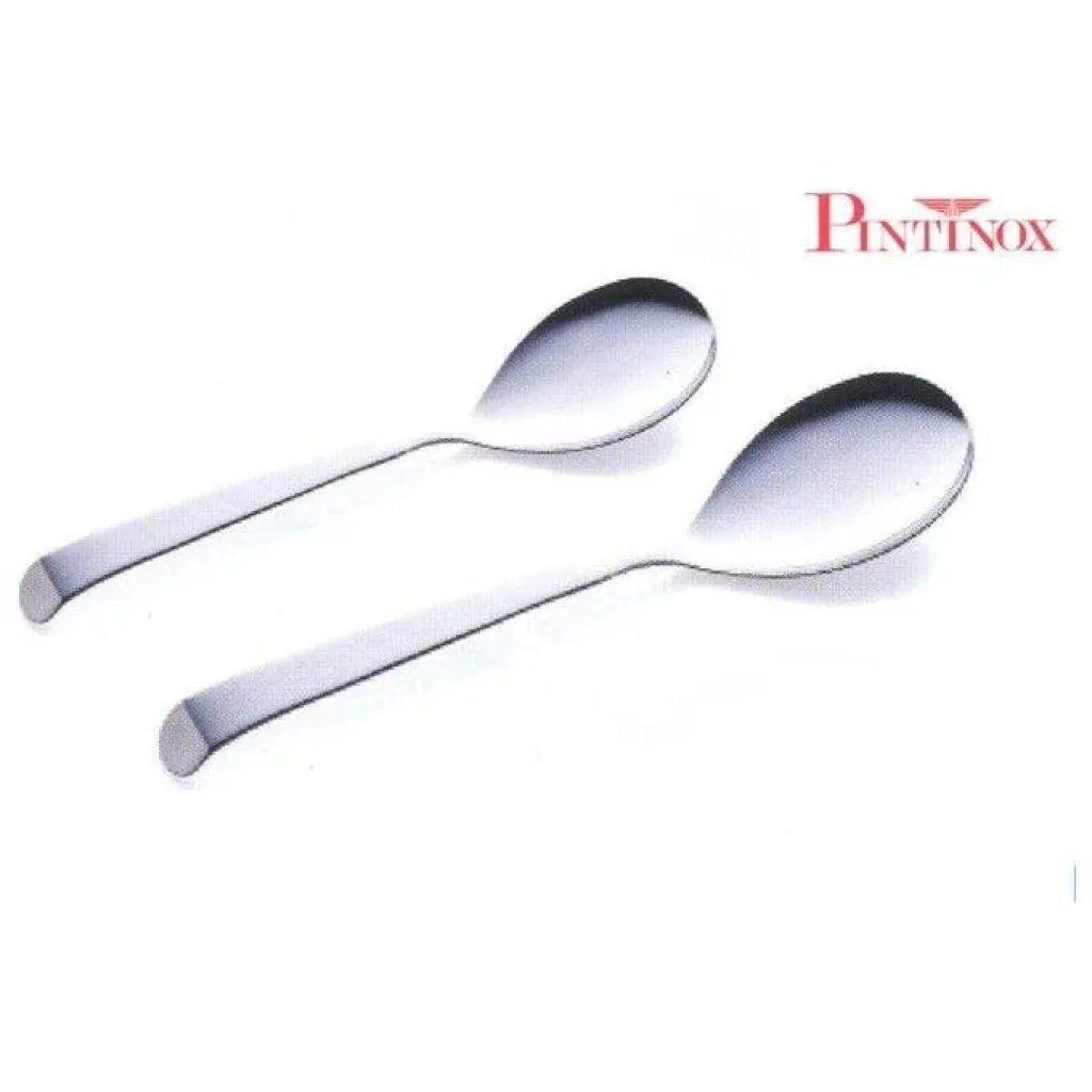PINTINOX Pinti Astra Cucchiaione da Pizzaiolo in Acciaio Inox, 28 cm, Confezione da 2
