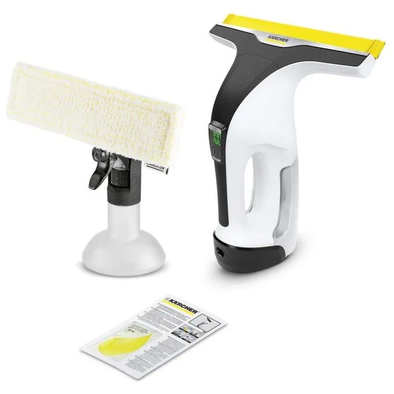 KARCHER Kärcher WV 6 Plus Aspiragocce Lavavetri Senza Fili, 100 min, Bocchetta 28 cm