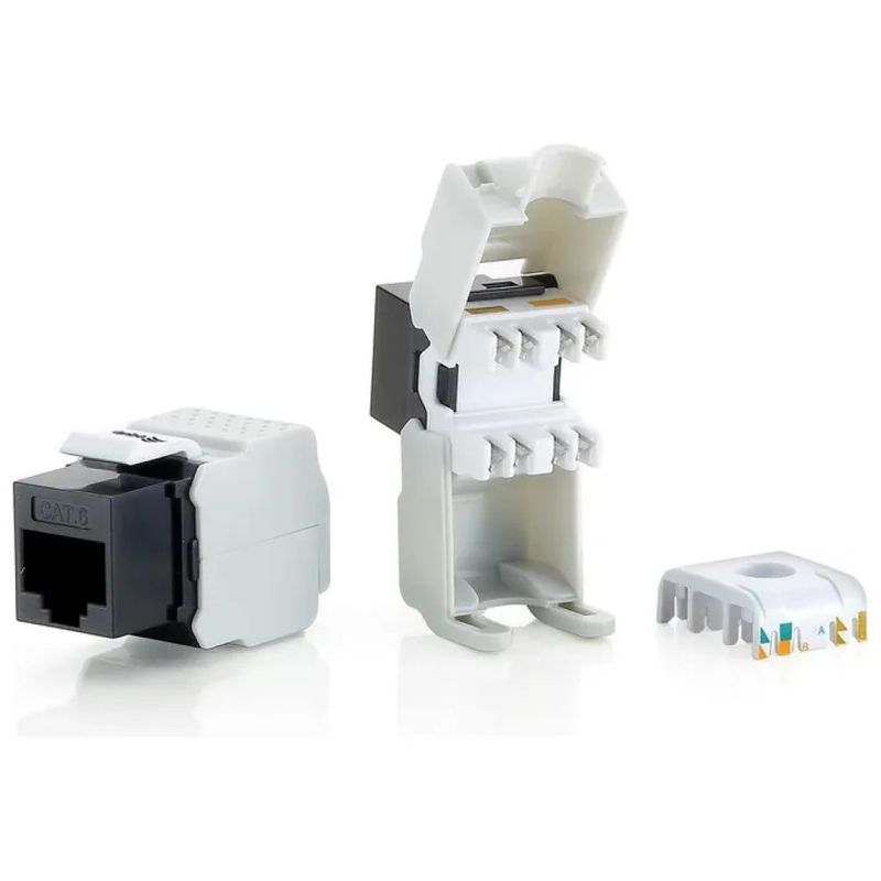 Equip 769211 – 8 Moduli Keystone Jack Cat.6 Neri