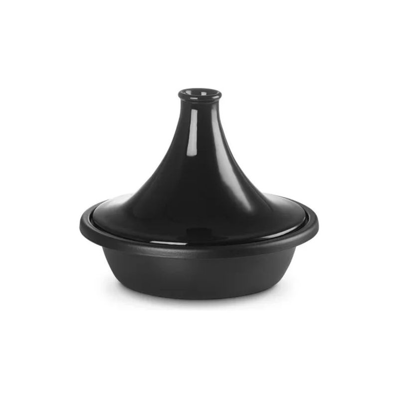 Le Creuset Tajine in Ghisa Smaltata 3,7 L, 31 cm, Nero
