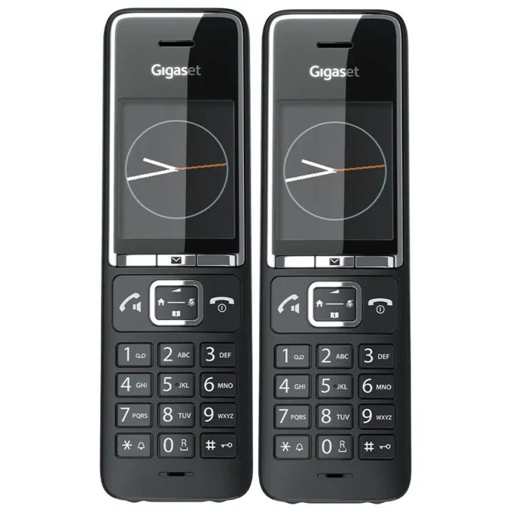 Gigaset COMFORT 550HX Duo – Telefono cordless DECT nero