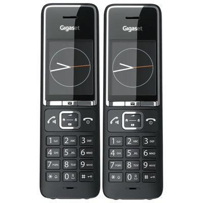 Gigaset COMFORT 550HX Duo – Telefono cordless DECT nero