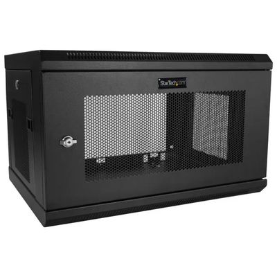 STARTECH.COM StarTech RK616WALM Armadio Rack da Parete 6U 19 STARTECH.COM StarTech RK616WALM Armadio Rack da Parete 6U 19" Nero