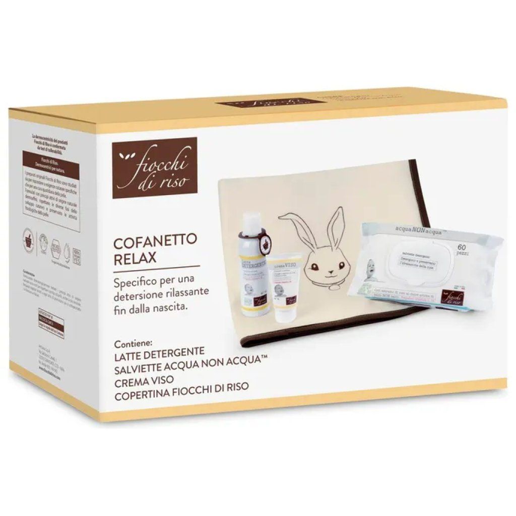 Fiocchi di Riso Cofanetto Relax – Set regalo per neonati