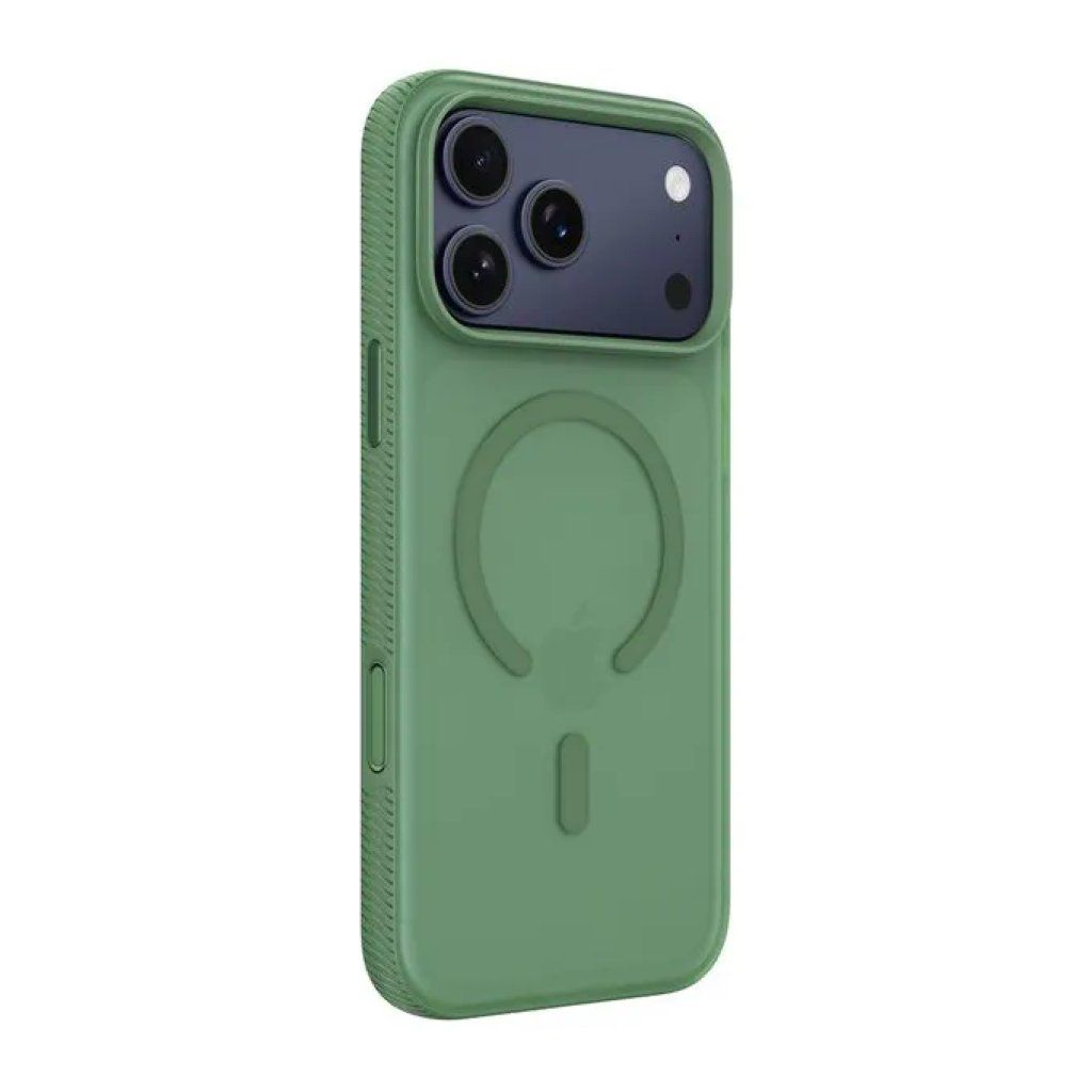 Belkin SheerForce MSA036HQSE Custodia MagSafe per iPhone 17 Pro Max, Verde