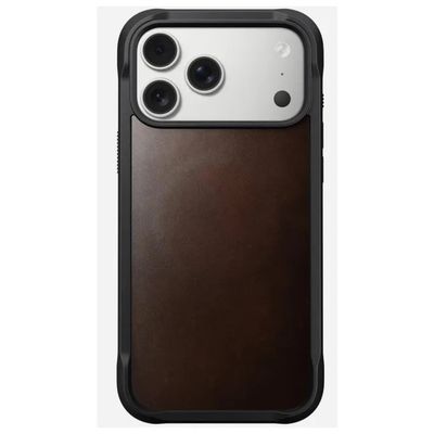 Nomad Rugged Leather Case per iPhone 17 Pro Max – Marrone, MagSafe Nomad Rugged Leather Case per iPhone 17 Pro Max – Marrone, MagSafe