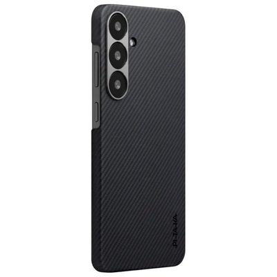 PITAKA KS2501S Cover in Fibra Aramidica per Samsung Galaxy S25 Plus – Nero