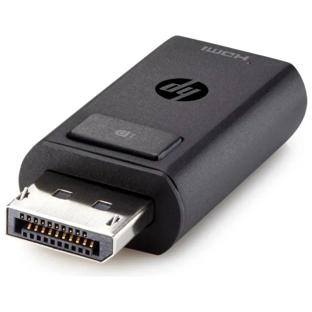 HP F3W43AA Adattatore DisplayPort a HDMI 1.4, Nero